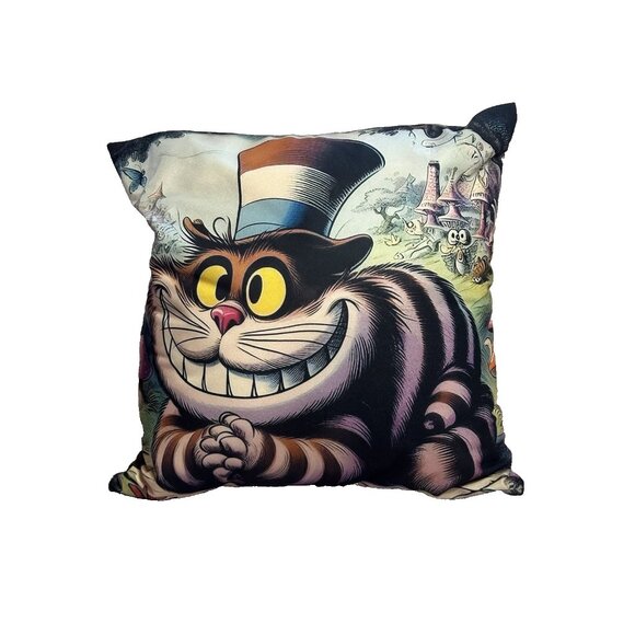 NEW novelty throw pillow 18x18 inches pillowcase & insert included - Picture 1 of 2